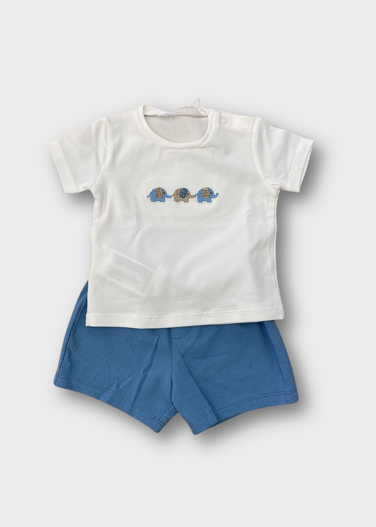 completino neonato cotone corto