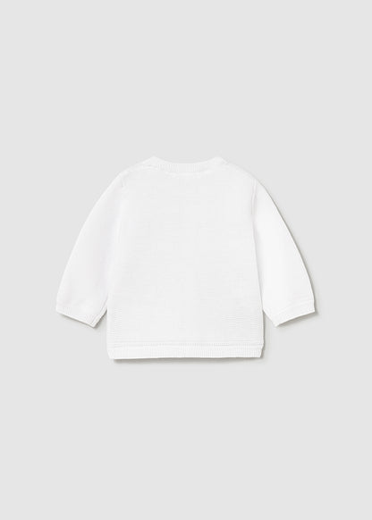 cardigan neonato tricot