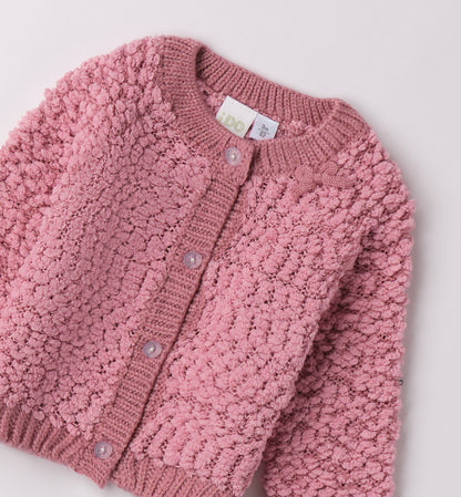 cardigan neonata boucle'