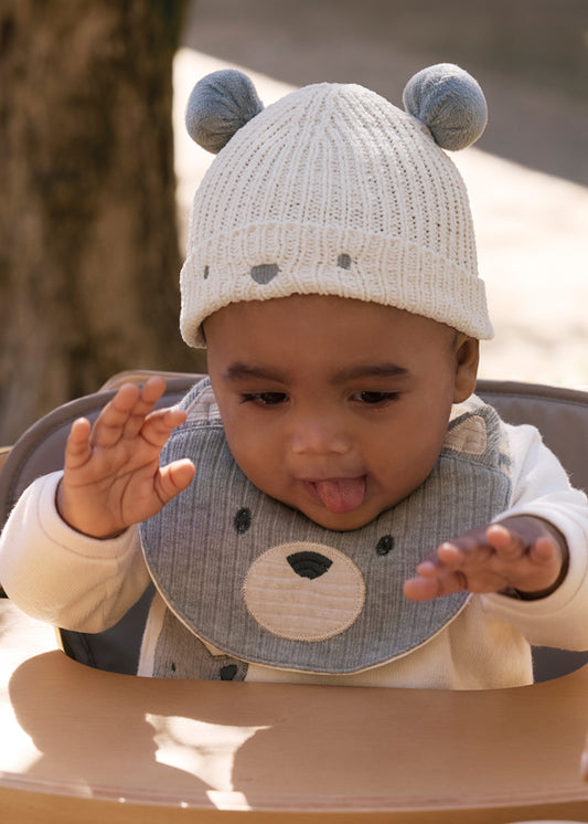 set neonato cappello+calzini