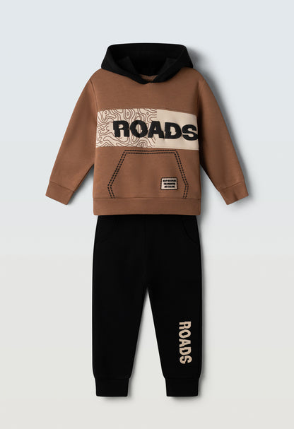 completo bimbo felpa cappuccio