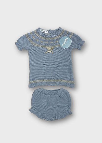 completino neonato tricot corto