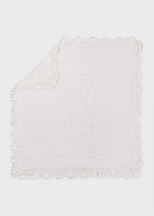 copertina neonato tricot