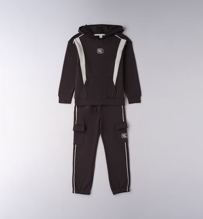 completo junior felpa cappuccio