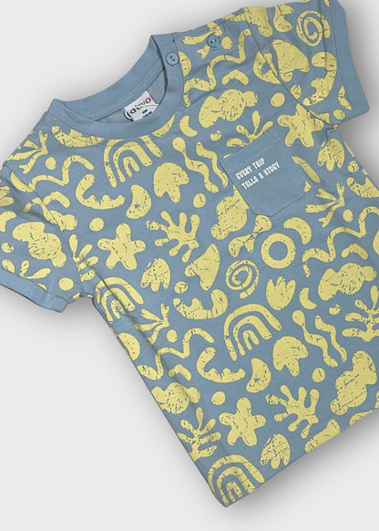 t-shirt neonato cotone m/corta