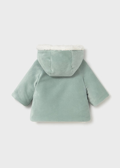 cappotto neonato reversibile