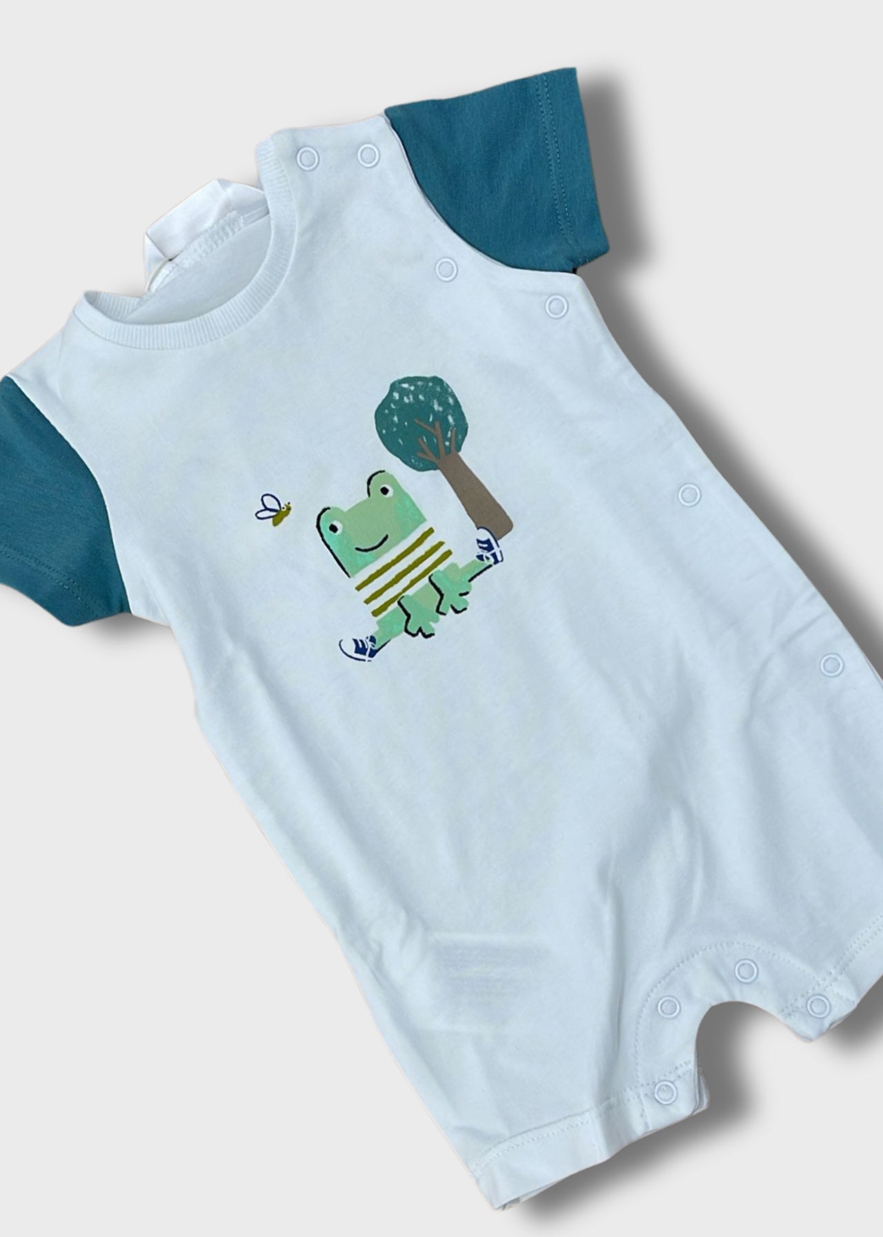 pagliaccetto neonato cotone corto