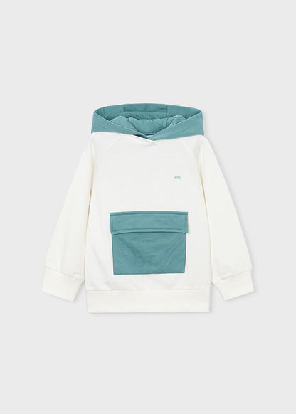 maglia bimbo cappuccio m/lunga