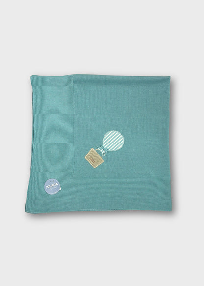 copertina neonato tricot