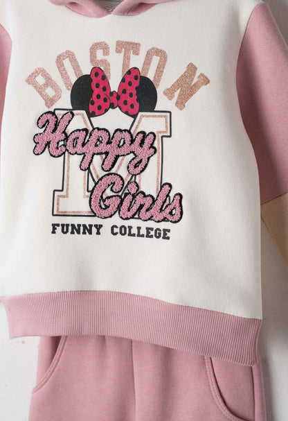 completo bimba felpa cappuccio