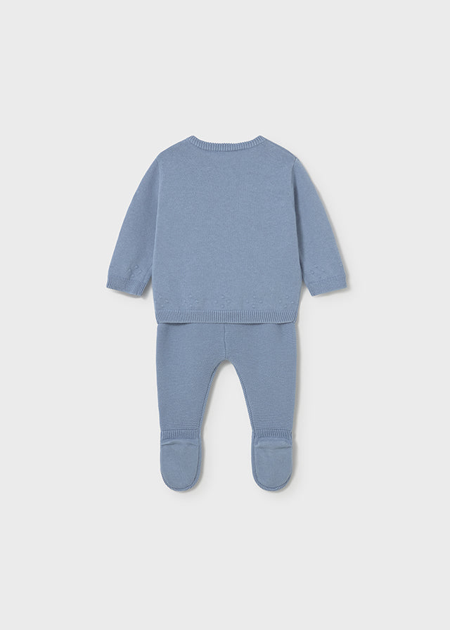 completino neonato tricot lungo