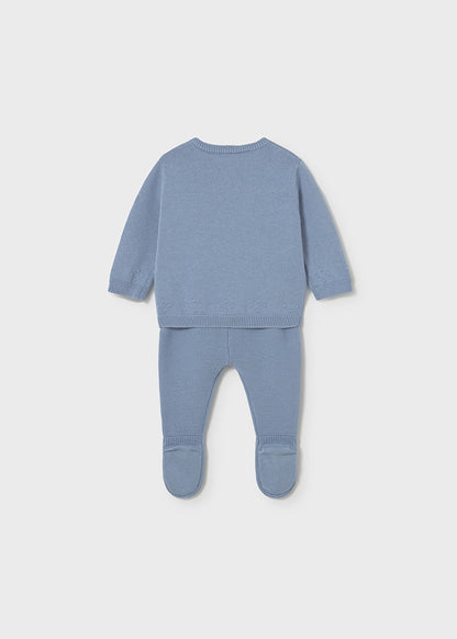 completino neonato tricot lungo