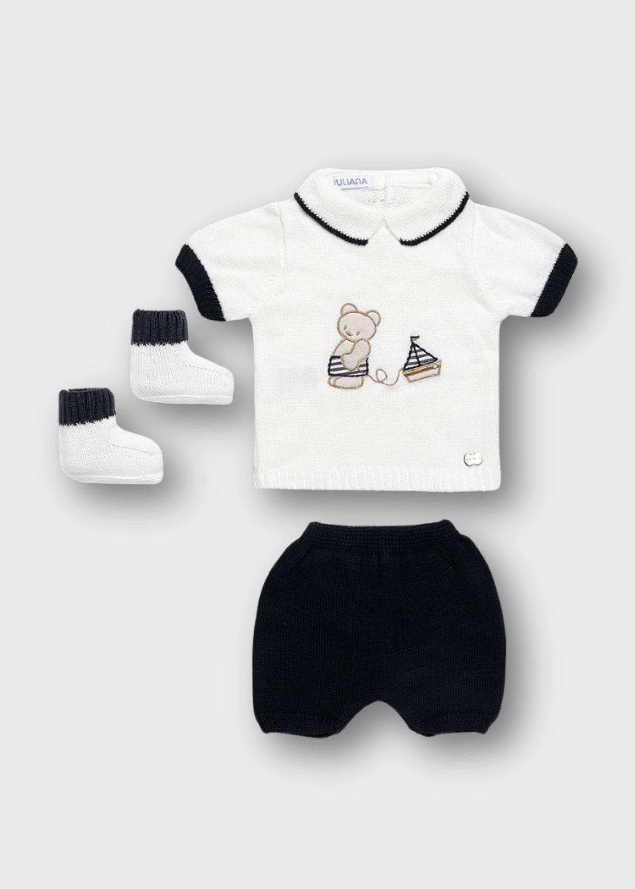 completinoi neonato tricot corto