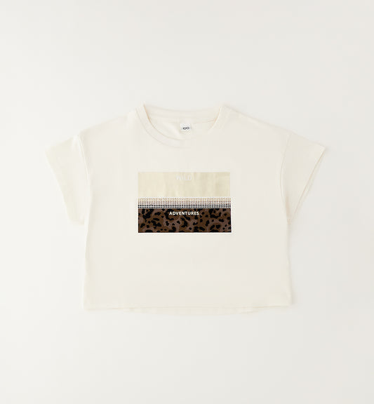 t-shirt miss strass m/corta