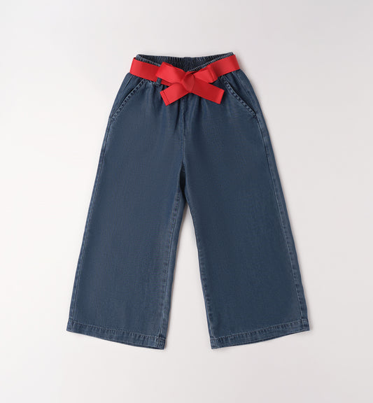 pantaloni bimba c/cintura lungo