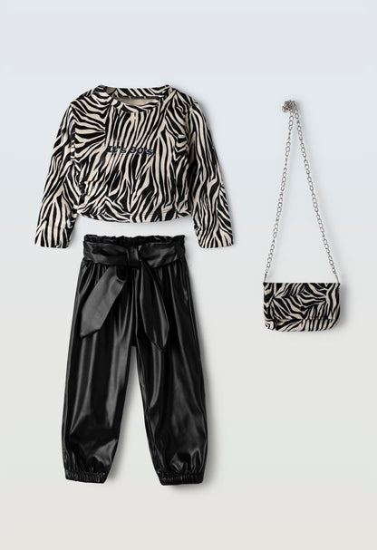 completo bimba pant ecopelle