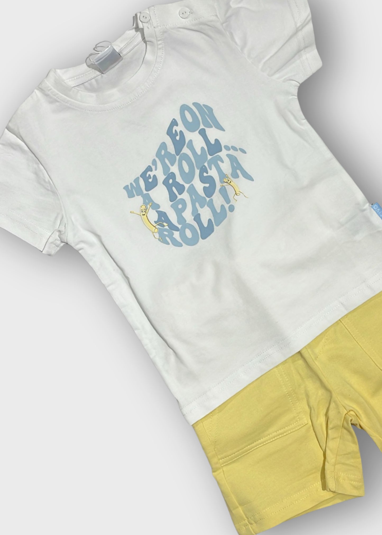completino neonato cotone corto