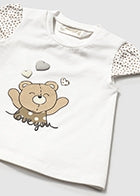 t-shirt neonata m/corta