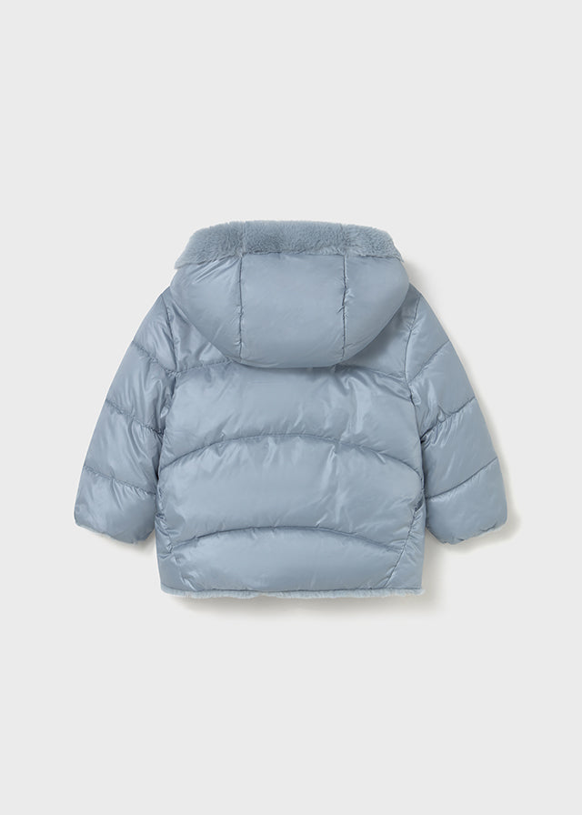 giubbotto neonata reversibile