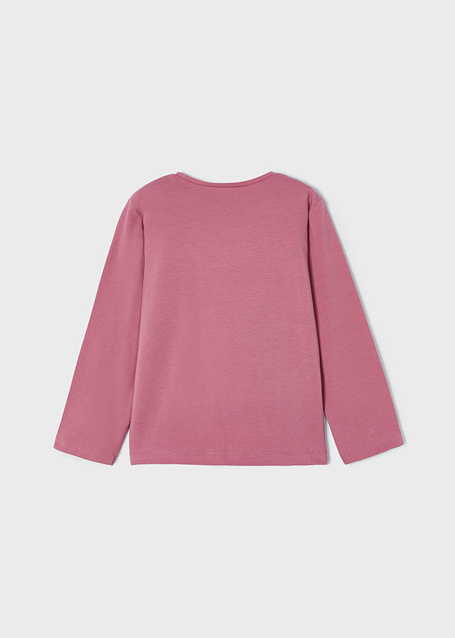 T-Shirt M/L con applicazione cuori