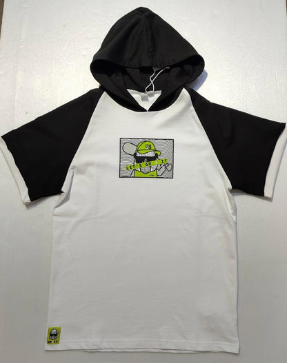 maglia junior cappuccio m/c