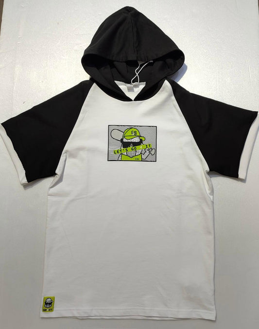 maglia junior cappuccio m/c
