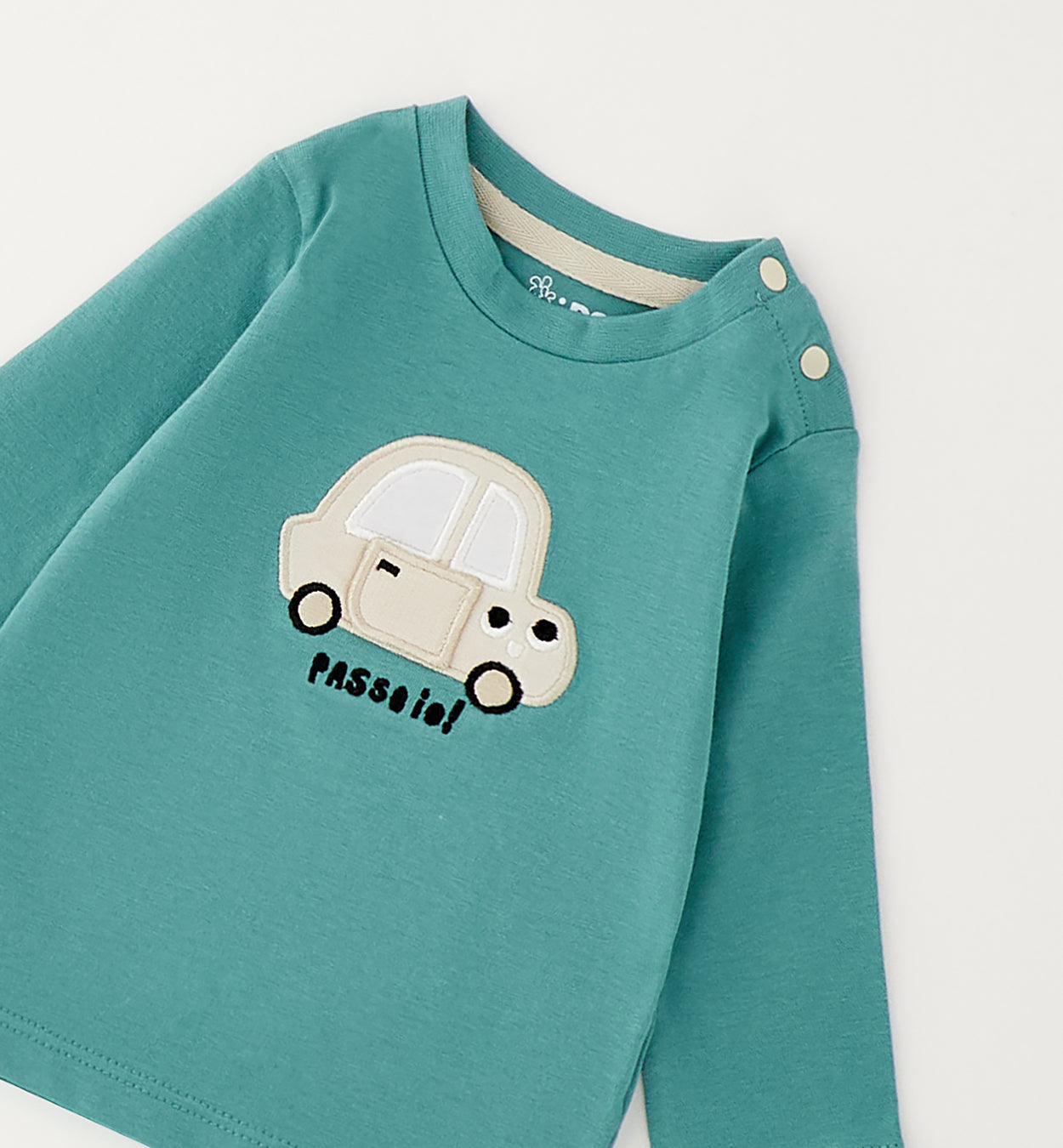 t-shirt neonato cotone lunga
