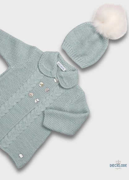 cappottino neonata doppio petto