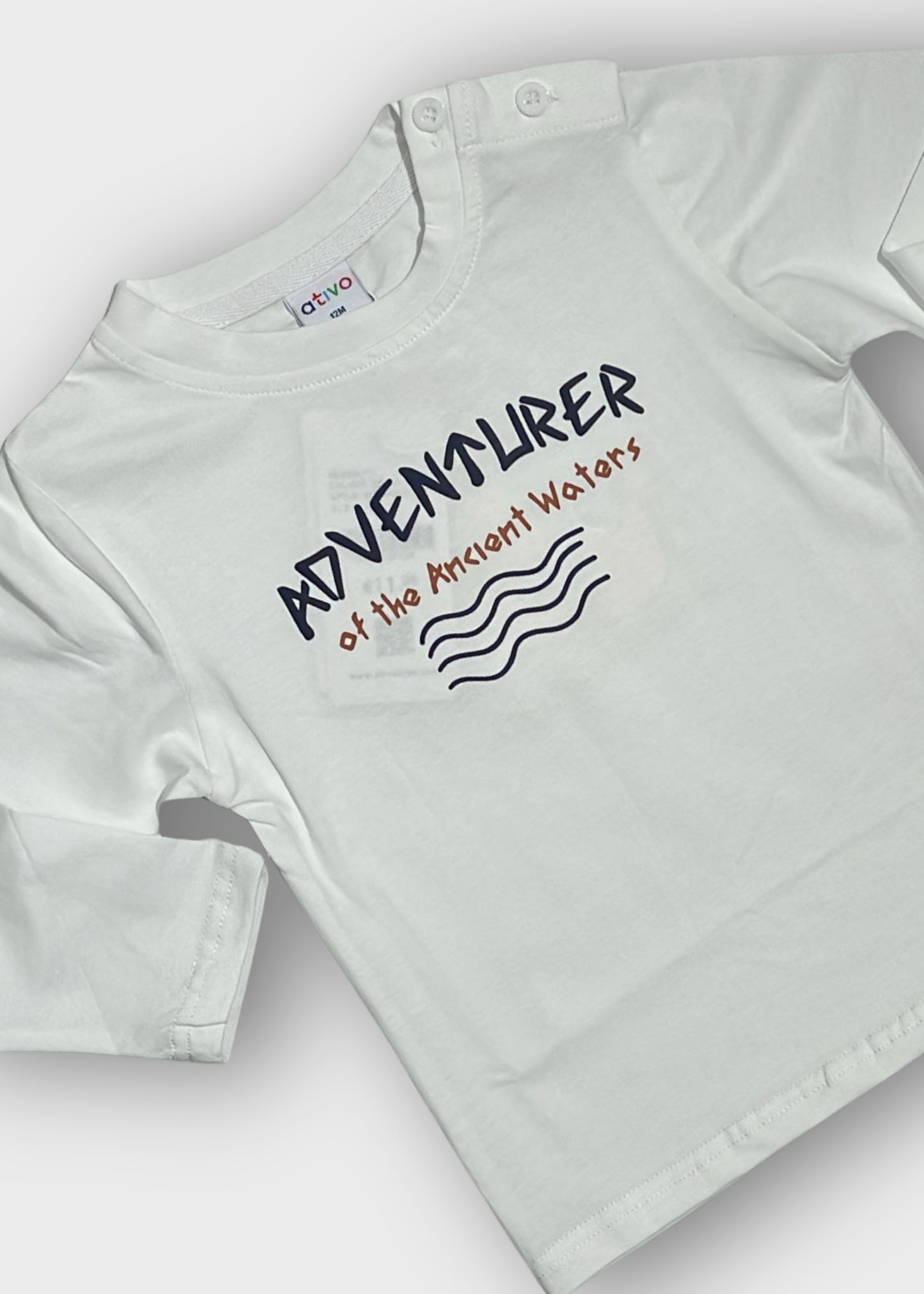 t-shirt  neonato cotone m/l