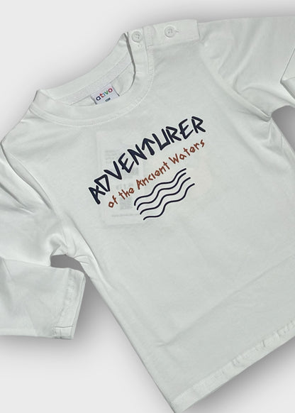 t-shirt  neonato cotone m/l