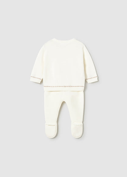 completino neonato tricot lungo