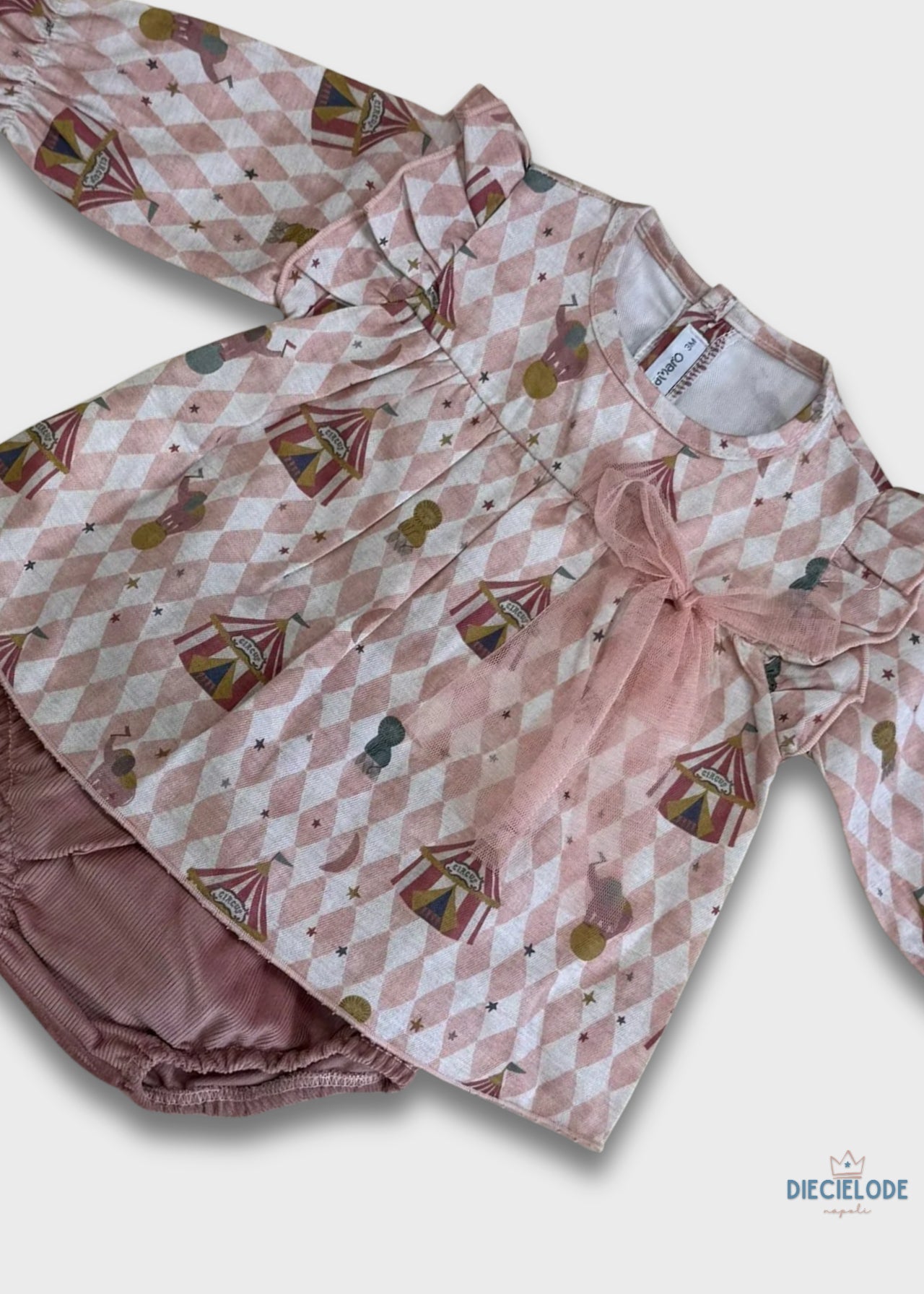 completino neonata colletto