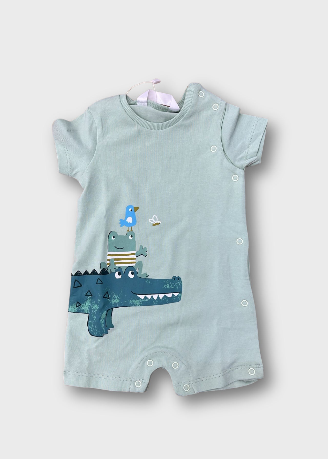 pagliaccetto neonato cotone corto