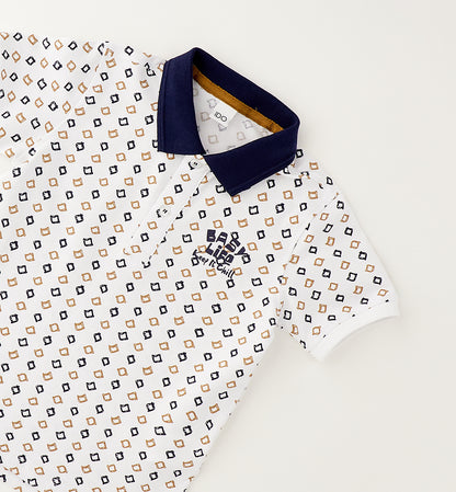 maglia polo bimbo m/corta fantasia