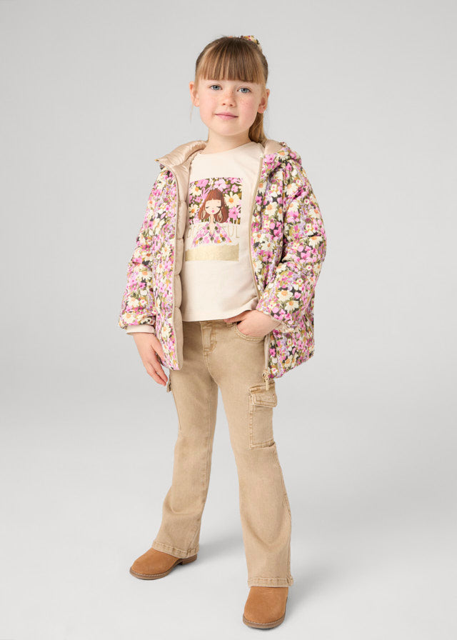 pantaloni bimba cargo
