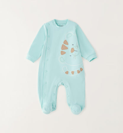 tutina neonato cotone lunga