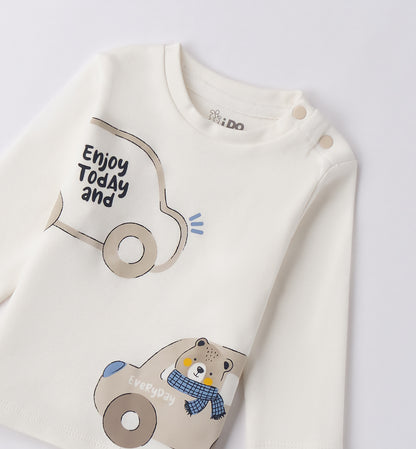 t-shirt neonato caldocotone