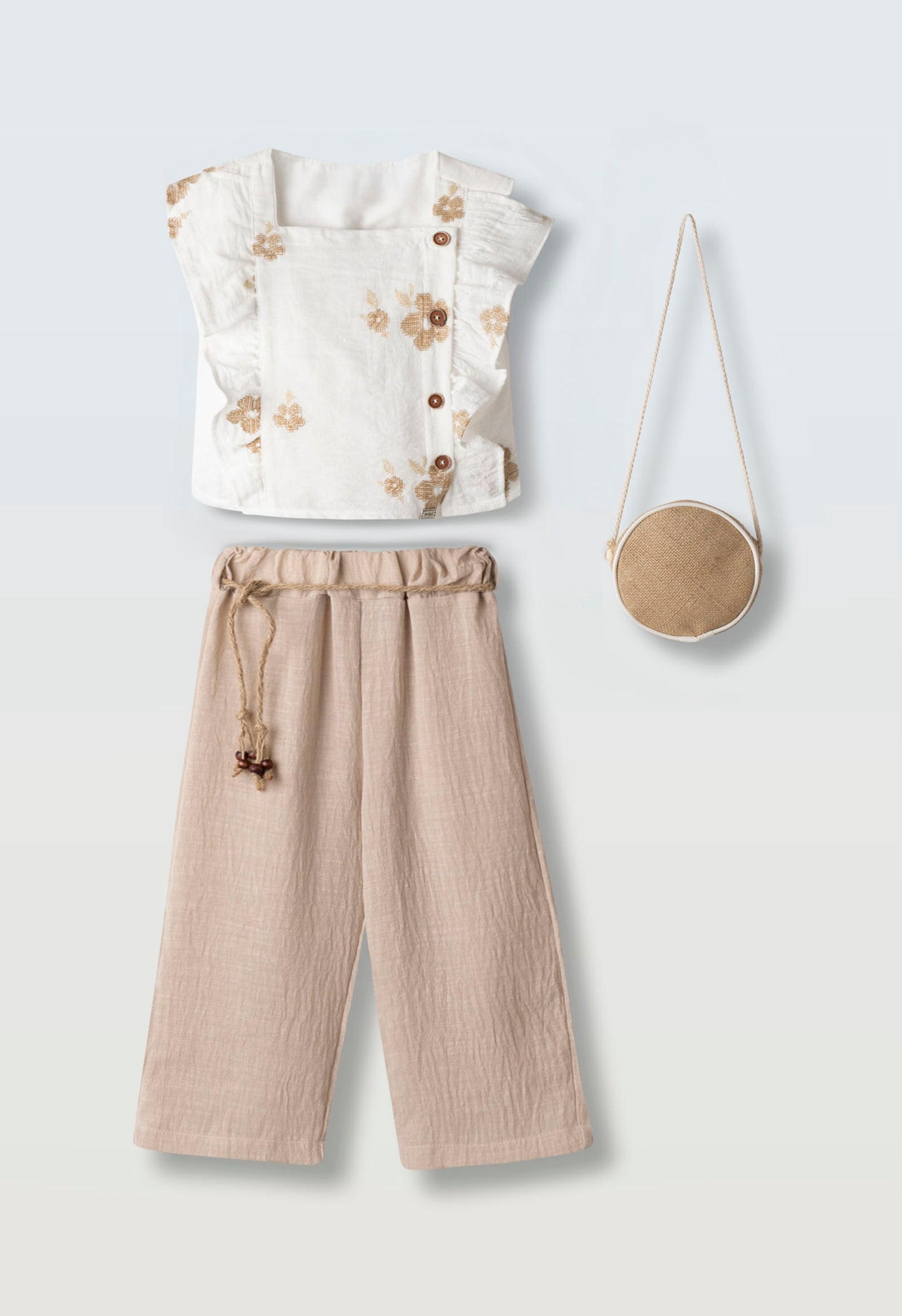 completo bimba top+borsetta