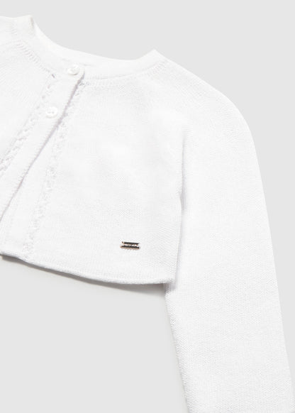 giacchina neonata tricot lurex