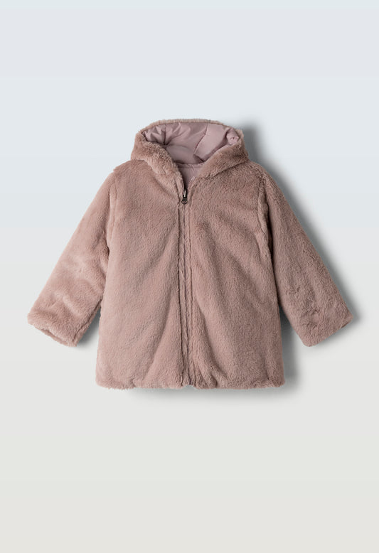 giubbino bimba reversibile