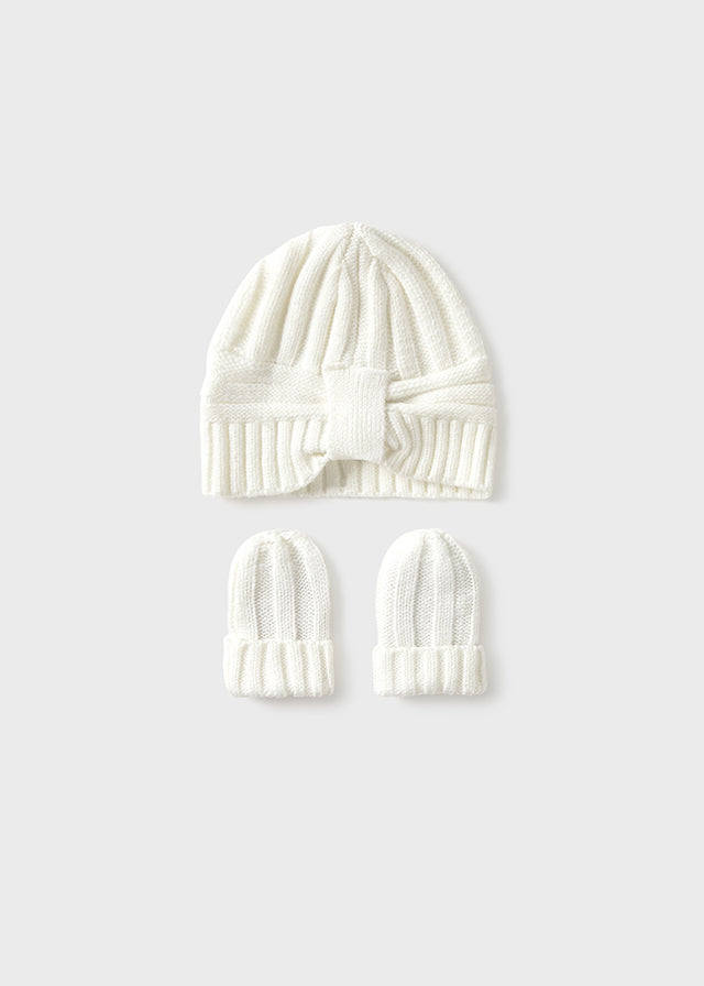 set cappellino+muffole