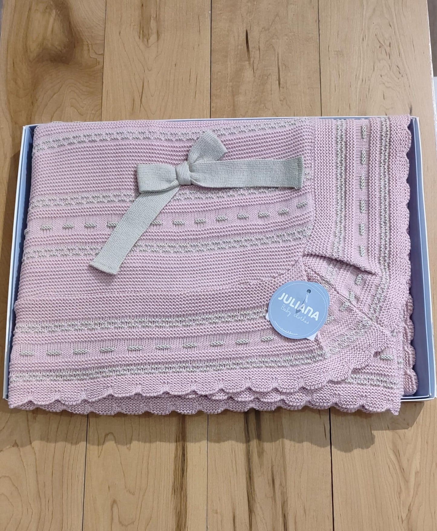 copertina neonato tricot