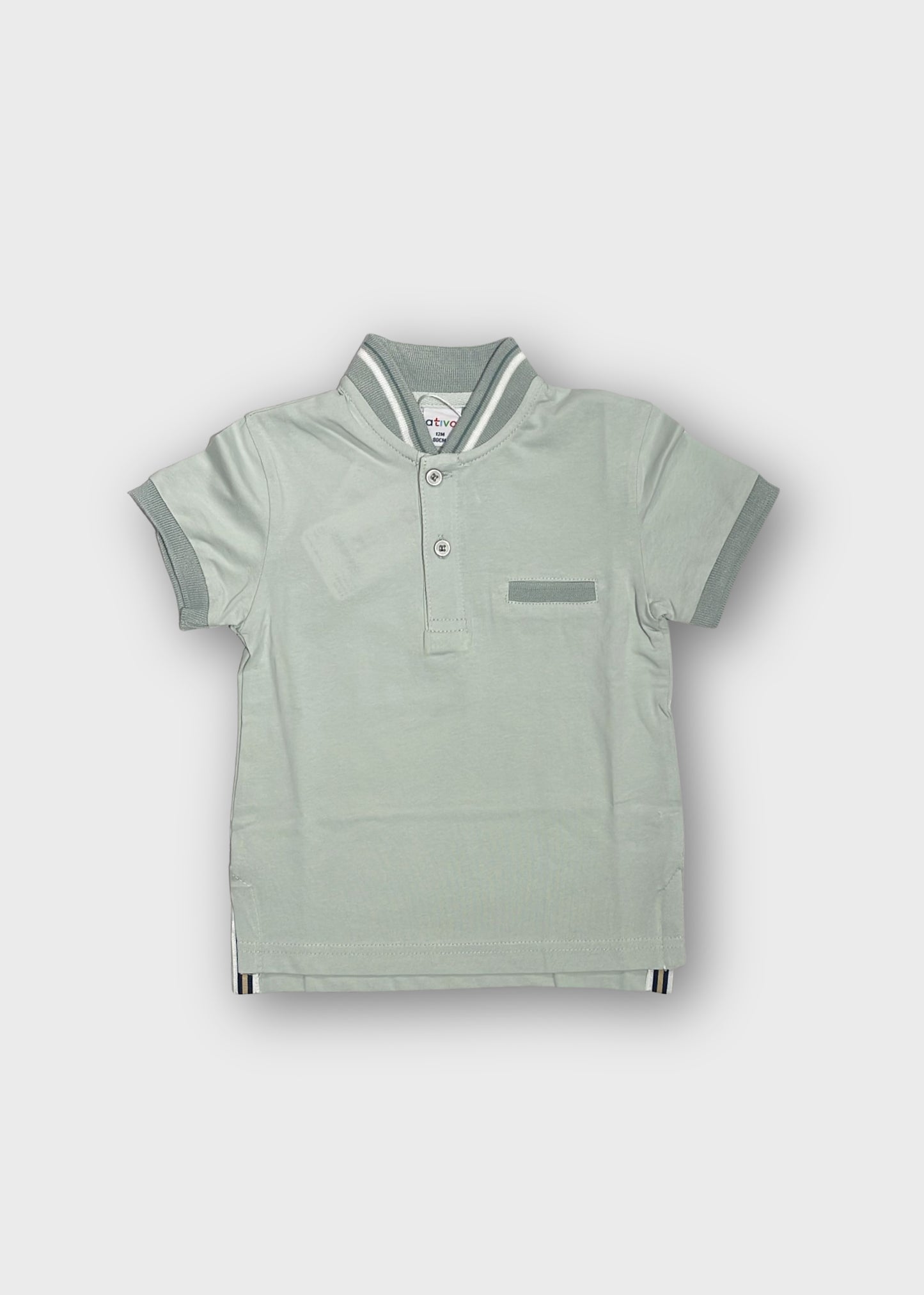 maglia neonato polo m/corta