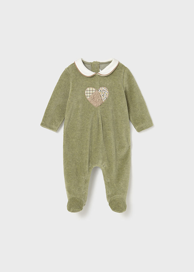 abitino neonata cotone e toulle