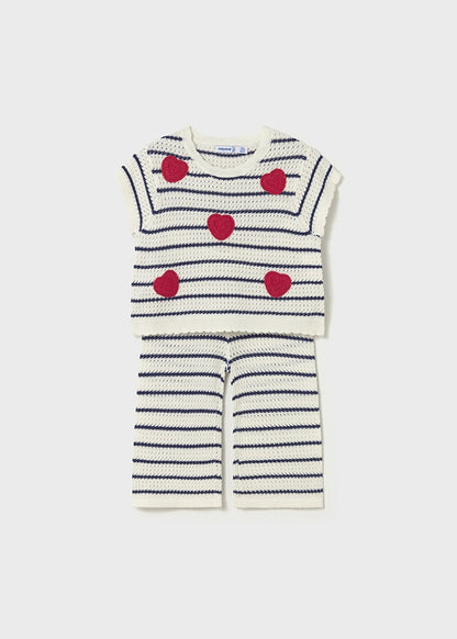 completino neonata tricot corto