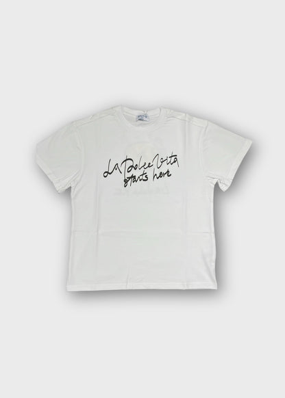 t-shirt  bimbo cotone m/corta