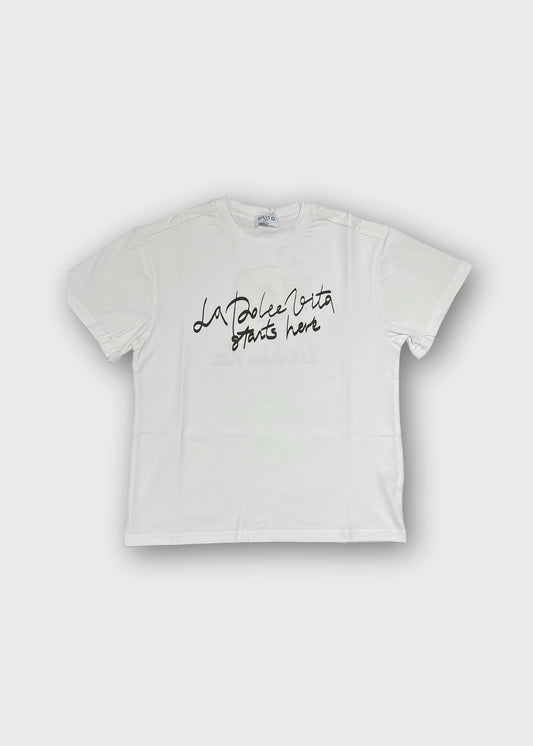 t-shirt  bimbo cotone m/corta