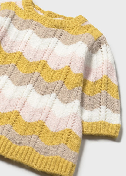 abitino neonata tricot multicolore