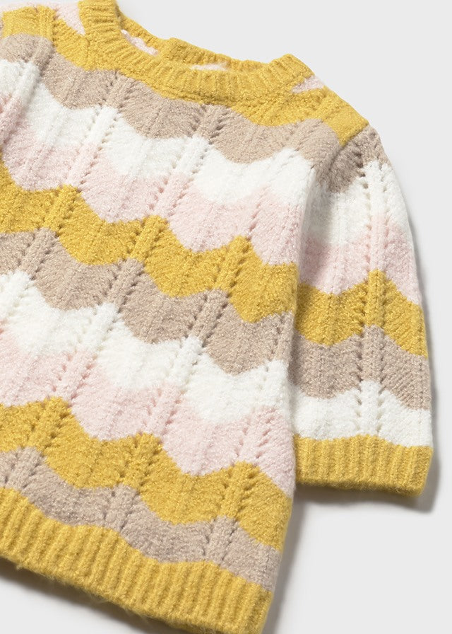cardigan neonato tricot cappuccio