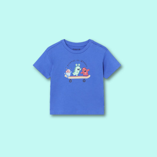 t-shirt neonato stampa m. corta